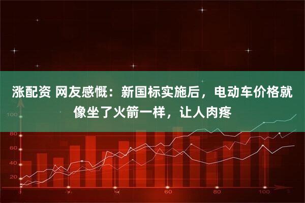 涨配资 网友感慨：新国标实施后，电动车价格就像坐了火箭一样，让人肉疼