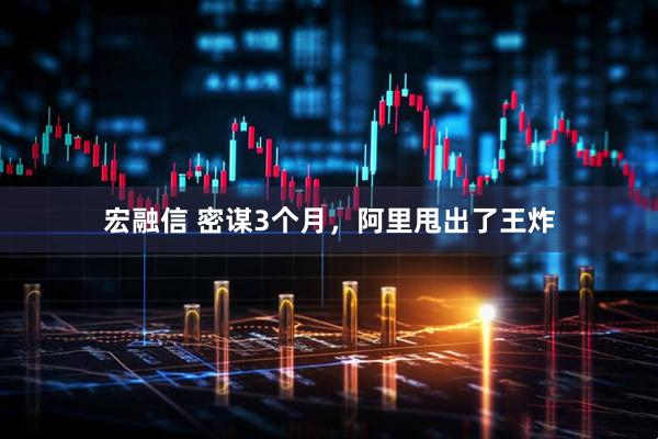 宏融信 密谋3个月，阿里甩出了王炸
