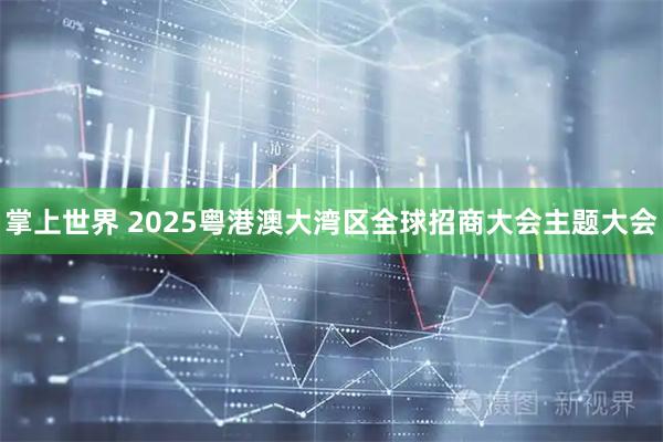 掌上世界 2025粤港澳大湾区全球招商大会主题大会
