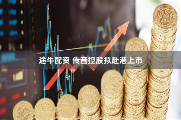 途牛配资 传音控股拟赴港上市